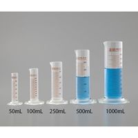 BRAND メスシリンダー(太型) 250mL 4-2447-03 1本（直送品）