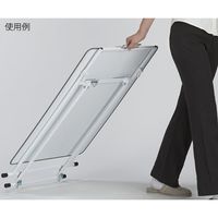 ナカキン 折り畳み式ミーティングボード MBS-600JF-W 1個 63-1827-03（直送品）