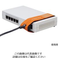 アバンテック 小型プラグ抜け防止システム ACチョイロック(R) ACL-04POT-OR 1個 4-1712-04（直送品）