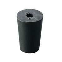 アズワン 穴あきゴム栓(バイトンR栓) 2号 Φ5mm 4-389-12 1個（直送品）