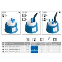 アズワン 安全廃液キャップ 307923 1個 2-9654-12（直送品）