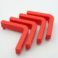 アズワン 連結樹脂平台車 コーナーガード 4個入 4-1958-11 1セット(4個)（直送品）