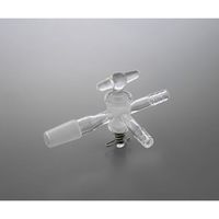 アズワン 三方コック ガラスタイプ 24/40 GC2440 1個 4-2659-03（直送品）