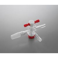 アズワン 三方コック PTFEタイプ 19/38 TC1938 1個 4-2660-02（直送品）