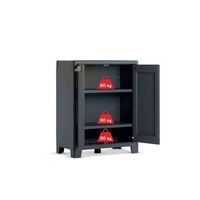 アズワン 屋外用プラスチックキャビネット Moby ロータイプ 組立済 9762100 1個 4-2263-11（直送品）