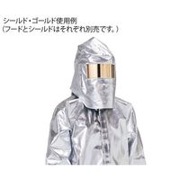 アズワン 耐熱シールド ゴールド 0100257 1枚 4-2778-11（直送品）