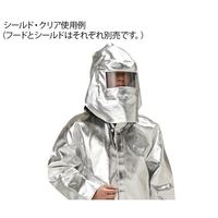 アズワン 耐熱シールド クリア 0100392 1枚 4-2778-12（直送品）