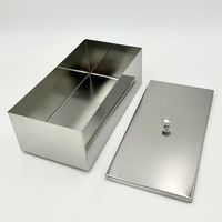 アズワン ステンレス保管容器(Rレス) 300×150×100mm 4-2268-05 1個（直送品）