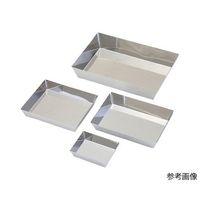 アズワン ステンレス直角バット(Rレス) 400×288×70mm 4-2269-05 1個（直送品）