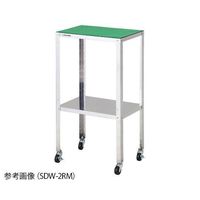 アズワン ステンレス製導電ワゴン 組立式 導電マット付 610×410×809mm SDW-2LM 1台 4-2090-03（直送品）