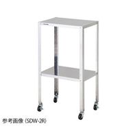 アズワン ステンレス製導電ワゴン 組立式 460×310×809mm SDW-2R 1台 4-2089-01（直送品）