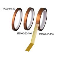 アズワン ポリイミドテープ(60μmタイプ) 10mm×33m IT9000-60-100 1巻 4-2897-02（直送品）