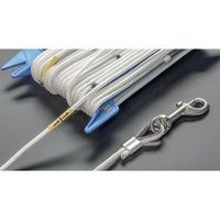 アズワン 透明度板(セッキー板) 透明度板用ロープ(10m) 4-1639-11 1巻（直送品）