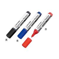 アズワン クリーンルーム用ホワイトボードマーカー 青 3本入 4-1423-02 1袋(3本)（直送品）