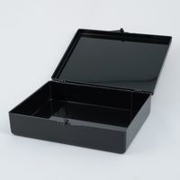 アズワン ウェスタンブロットボックス(遮光タイプ) 11.7×8.9×2.8cm 5個入 B1200-13BK 1パック(5個)（直送品）