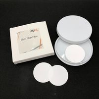 アズワン ガラス繊維濾紙(アズフィル) 円形 5.5cm 25枚入 055160N-SPGFA 1箱(25枚) 2-851-18（直送品）