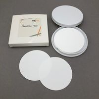 アズワン ガラス繊維濾紙(アズフィル) 円形 9.0cm 25枚入 090160N-SPGFA 1箱(25枚) 2-851-20（直送品）