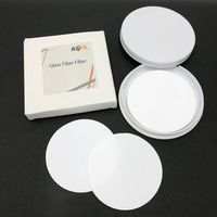 アズワン ガラス繊維濾紙(アズフィル) 円形 9.0cm 25枚入 090120N-SPGFC 1箱(25枚) 2-853-20（直送品）