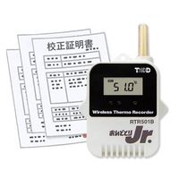 アズワン ワイヤレスデータロガー 温度1ch(内蔵)おんどとりRTR500Bシリーズ 子機 校正証明書付 RTR501BL 1個（直送品）
