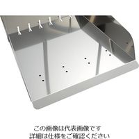 アズワン オールステンレスチリトリ 三つ手穴あき 63-1427-69 1個（直送品）