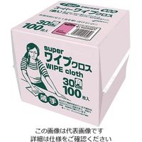 尚美堂 スーパーワイプクロス ピンク 100枚入 958200 1袋(100枚) 3-7455-12（直送品）