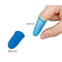 鈴木ラテックス 指サック くっつかNICE! M・Sセット 4-2175-01 1セット（直送品）