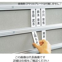 馬印 有資格者一覧表(ホルダーレール付) 表示板 KFR1278 1台 4-1931-01（直送品）