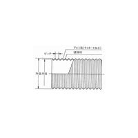 東拓工業 アルミダクトホース(TACダクトアルミ)1本(5m入) 21102-250 1本 3-9629-21（直送品）