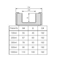 アズワン ビーカー用マントルヒーター デジタル温度調節器付き 300mL 4-1973-03 1台（直送品）