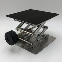 アズワン EVA黒マット付きラボジャッキ 200mm 4-1988-02 1個（直送品）