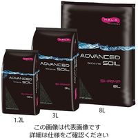 アズワン アドバンスソイル エビ用 パウダータイプ 8L 4-1710-03 1ケース(3袋)（直送品）