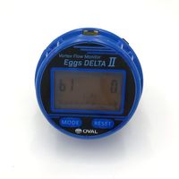 オーバル 渦式フローモニター(液体用) FLM20-10PD0 1個 1-6236-12（直送品）