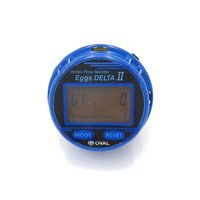 オーバル 渦式フローモニター(液体用) FLM2S-10PD0 1個 1-6236-11（直送品）