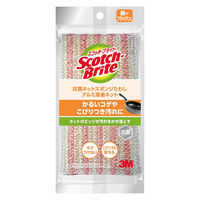 スリーエム（3M）スコッチブライト 抗菌 ネット スポンジたわし アルミ 蒸着ネット 1セット（1個×10）