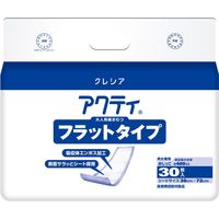 日本製紙クレシア アクティ フラットタイプ 病院・施設用 4901750845230 1セット(30枚×6個)