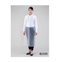藤勝 ビニール前掛(胸付き) S-1 1枚 4-1227-01（直送品）
