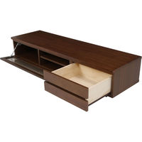 不二貿易 ＴＶ台 ノイエル 150 幅1500×奥行450×高さ305mm 12929 1台（直送品）