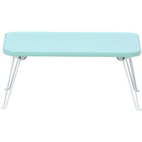 不二貿易 カラーミニテーブル CCB4530-PGR/WH 幅450×奥行300×高さ190mm グリーン 14425 1台（直送品）