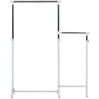 不二貿易 ３ＷＡＹ ハンガー 幅855×奥行370×高さ1870mm 93225 1台（直送品）