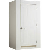 ストア・エキスプレス 木製フィッティングルーム ドアタイプ ホワイト 2284-1305 1セット（直送品）