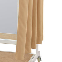 ストア・エキスプレス 防炎レール用カーテンベージュ2枚W150×H170cm 2309-110 1セット（直送品）