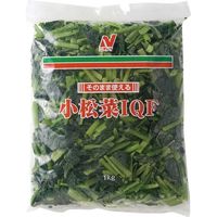 「業務用」 ニチレイフーズ そのまま使える小松菜ＩＱＦ 3045200 １ケース　1kg×10PC　冷凍（直送品）