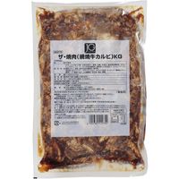 「業務用」 日東ベスト ＪＧザ・焼肉（網焼牛カルビ）ＫＧ 92275 １ケース　1.05kg×6PC　冷凍（直送品）