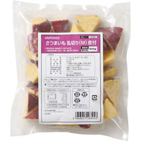 「業務用」 ユニフーズ さつまいも乱切り（Ｍ）皮付 16305 １ケース　500g×20PC　冷凍（直送品）