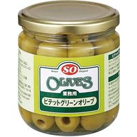 「業務用」 讃陽食品工業 ピテットグリーンオリーブ310g 30203 １ケース　310g×24本　常温（直送品）