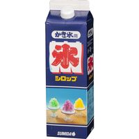 スミダ飲料 ケ)業務用 かき氷抹茶 6324 1ケース(12本)　常温（直送品）