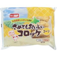 「業務用」 味のちぬや さめてもおいしいコロッケ（コーン） 17913 １ケース　(75g×10個)×6PC　冷凍（直送品）