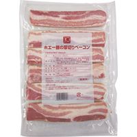 「業務用」 日東ベスト ＪＧホエー豚の厚切りベーコン 90070 １ケース　600g×10PC　冷凍（直送品）