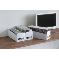 セーブ・インダストリー SAVE 組み立て簡単収納ボックスロング 3個組 SV-6735 1セット