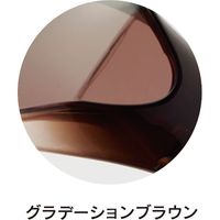 アックス オーバーサングラス グラデーションブラウン SG604P 1セット(3入)（直送品）